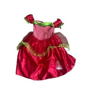 STRAWBERRY SHORTCAKE Halloween Costume Dress Up Hoop Girls Approx: 4-6x Size